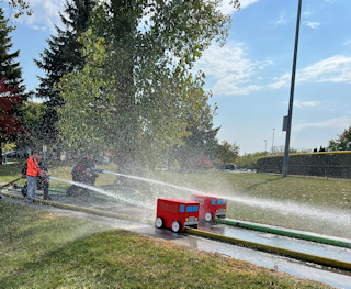 Fire hose race