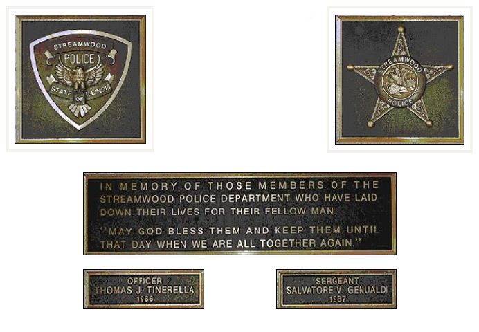 Police Memorial Plaques