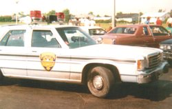 Streamwood Police Squad Car 1980